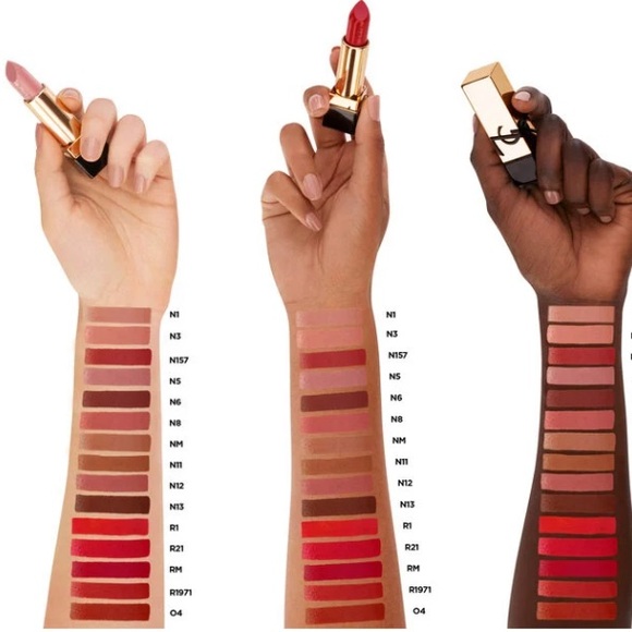 YSL rouge our couture satin lipstick. Red Muse - Picture 5 of 13